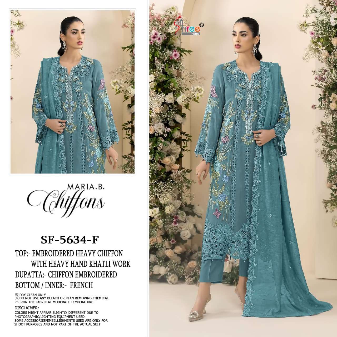 SHREE FABS SF 5634 COLOR EXLUSIVE DESIGNER PAKISTANI DRESS FOR EID CLOTHING SHOP